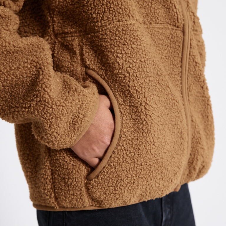Pile jacket "Urban" Toffee